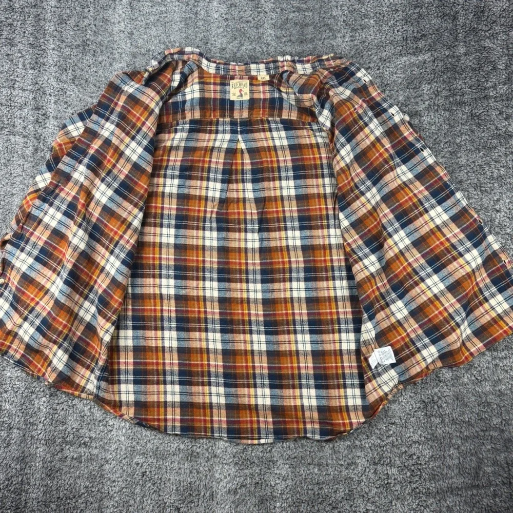 Red Head‎ Brand Co Men's 2XL Flannel Shirt Plaid Long Sleeve Button Up Shirt